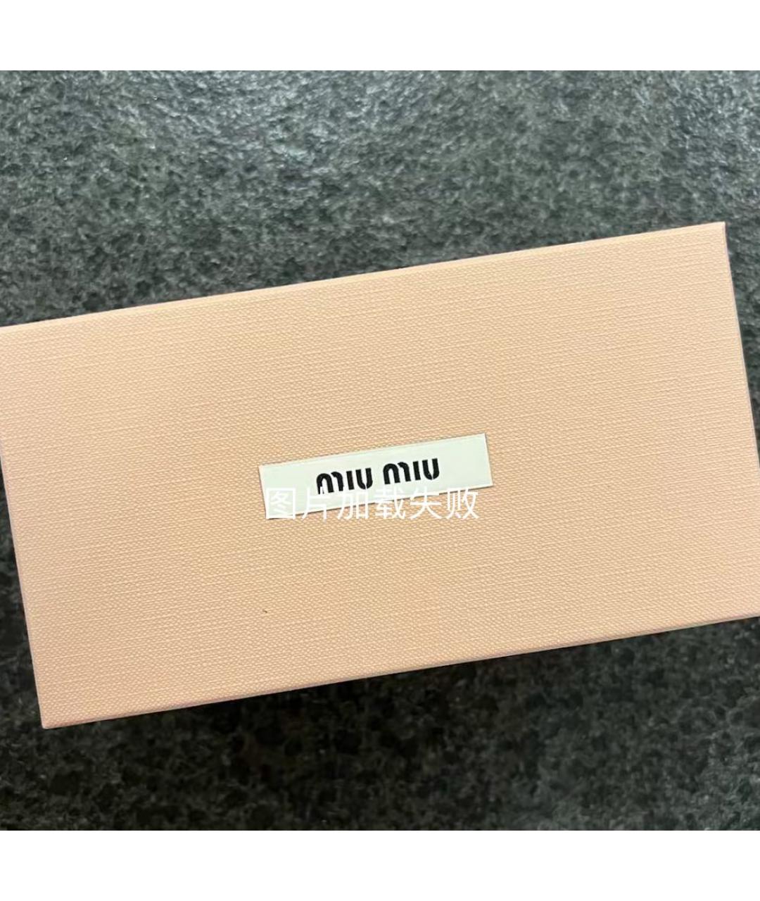 MIU MIU Черные солнцезащитные очки, фото 4