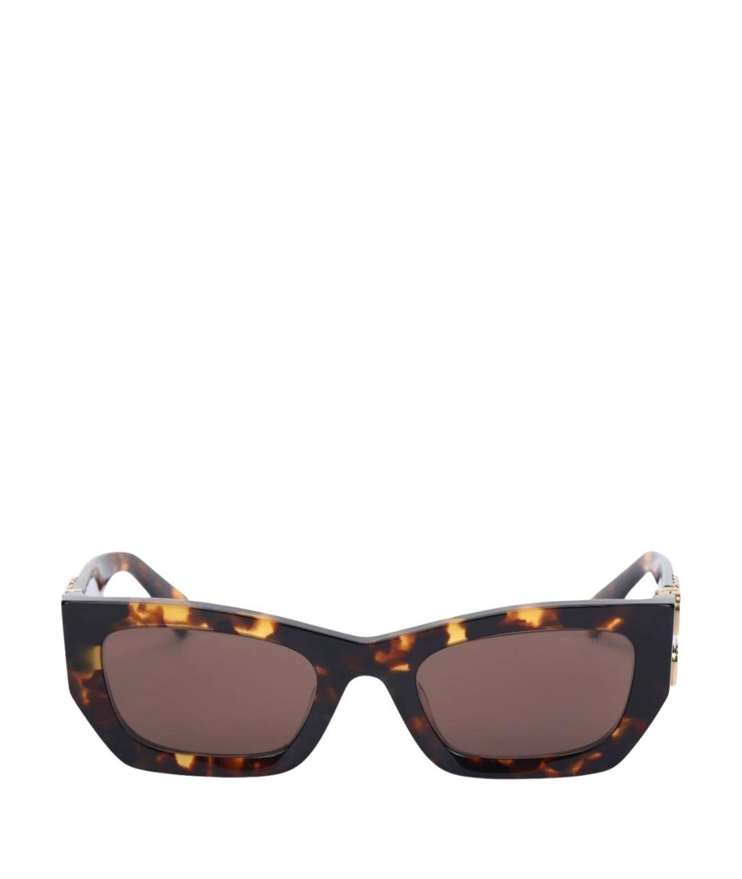 MIU MIU Коричневые солнцезащитные очки, фото 1