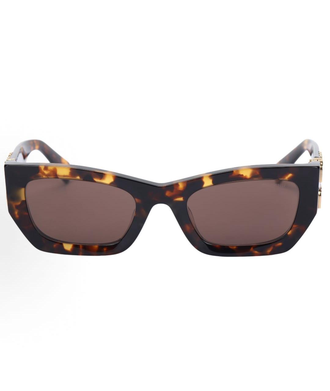 MIU MIU Коричневые солнцезащитные очки, фото 5