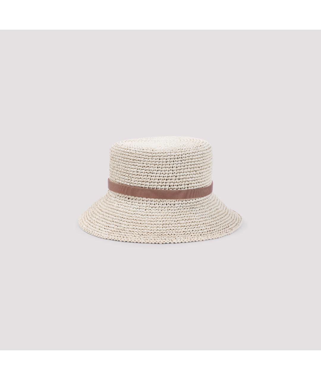 VALENTINO Бежевая шляпа, фото 3