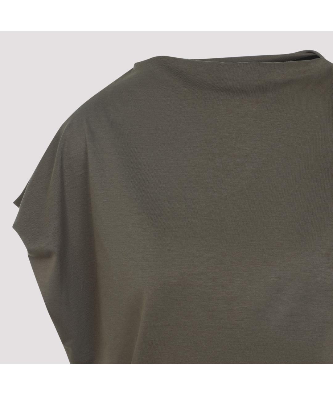 JACQUEMUS Хаки хлопковая блузы, фото 3