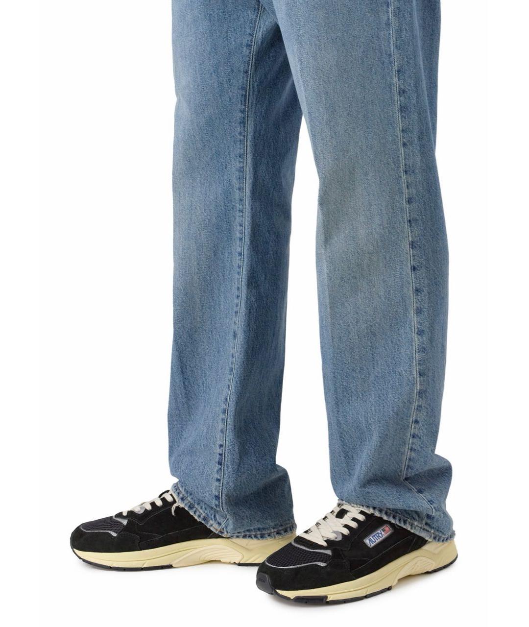 AUTRY Черные замшевые низкие кроссовки / кеды, фото 6