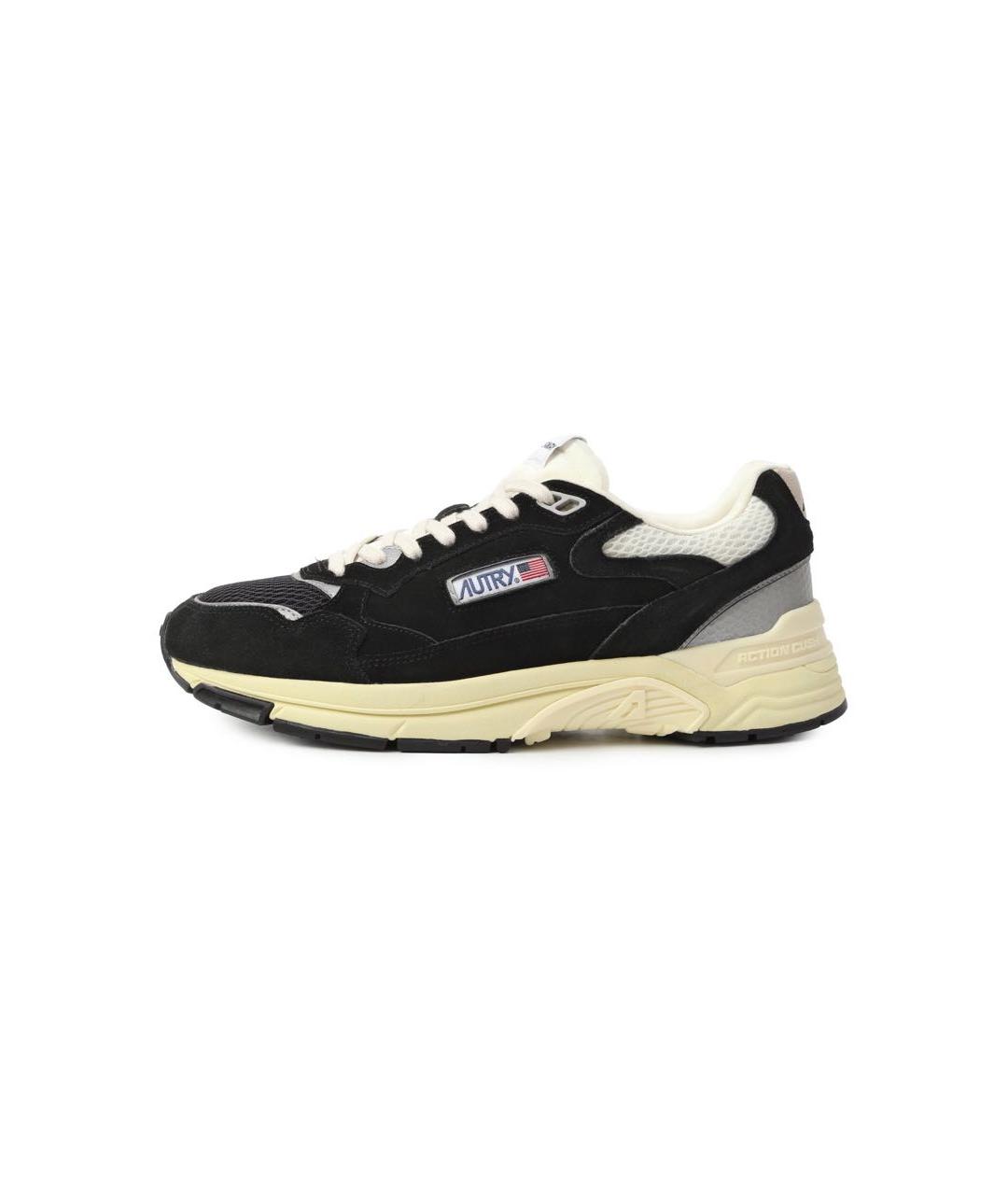 AUTRY Черные замшевые низкие кроссовки / кеды, фото 7