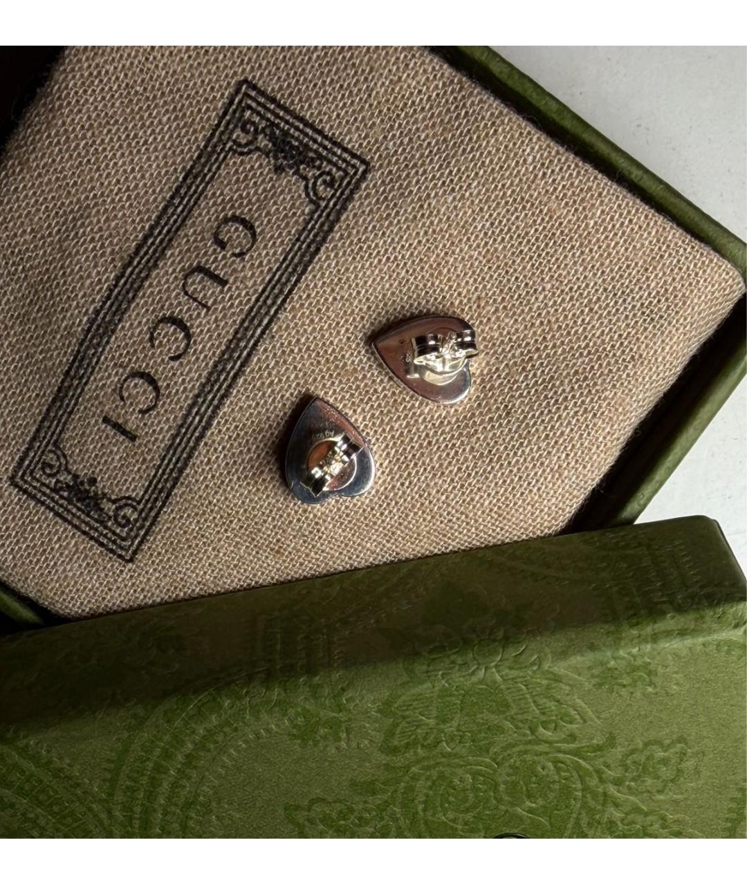 GUCCI Серебряные серебряные серьги, фото 6