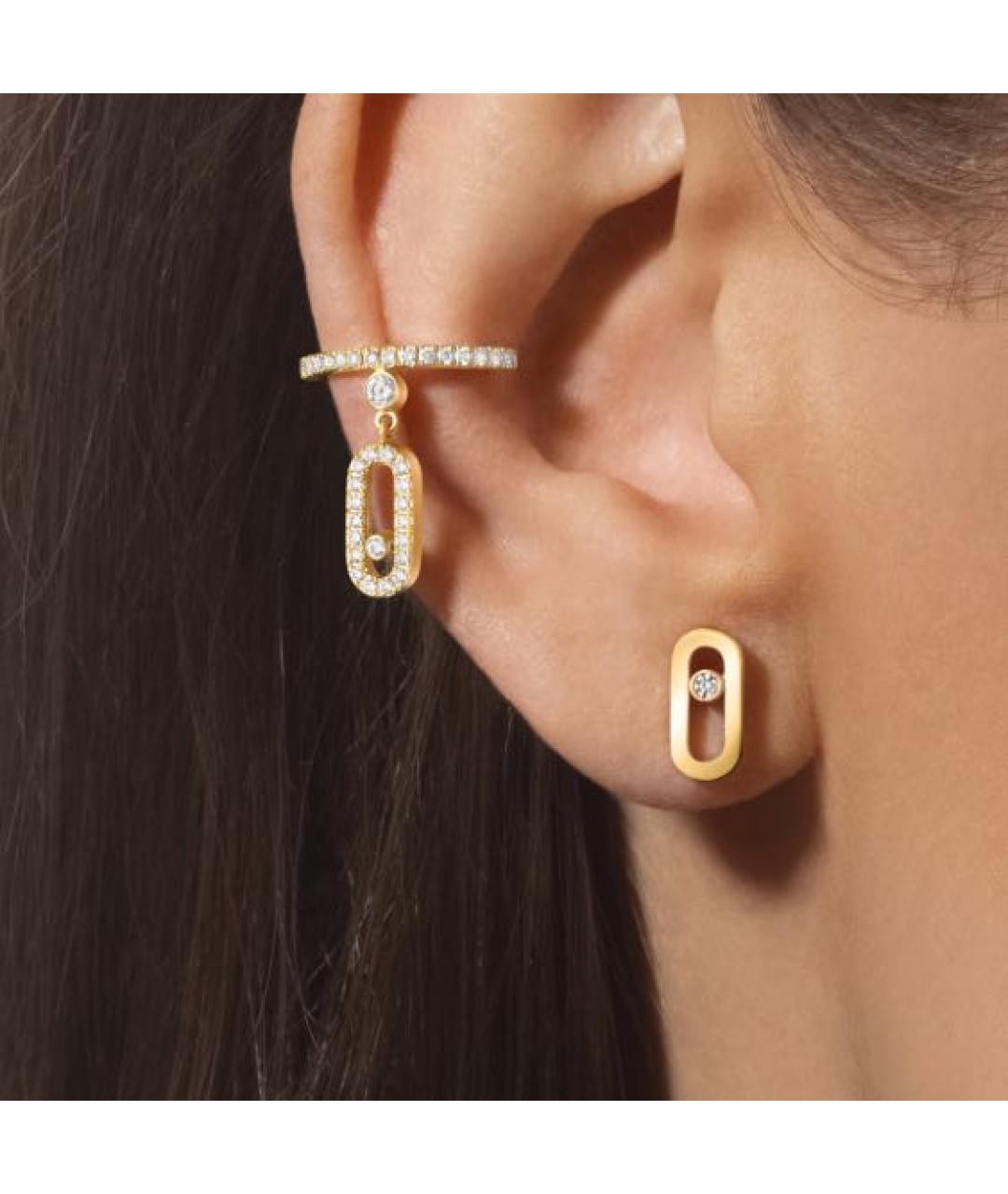 MESSIKA Золотые серьги из желтого золота, фото 3