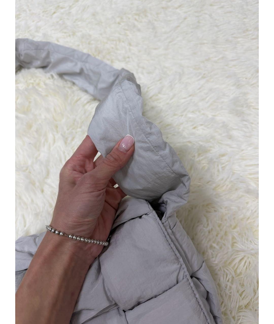 BOTTEGA VENETA Серая сумка через плечо, фото 8