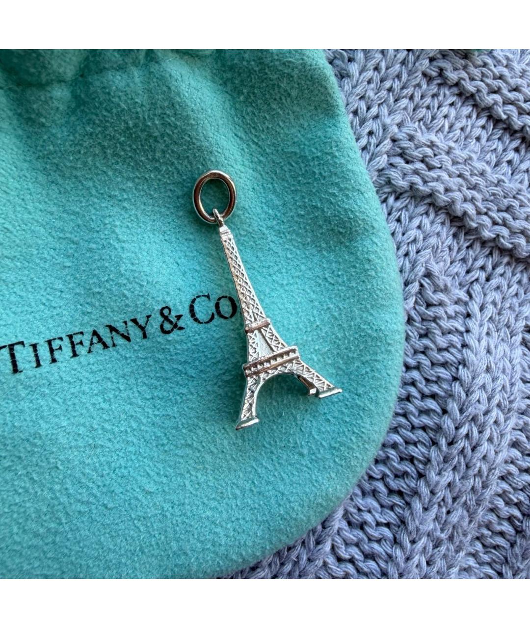 TIFFANY&CO Серебрянный серебряный кулон, фото 4