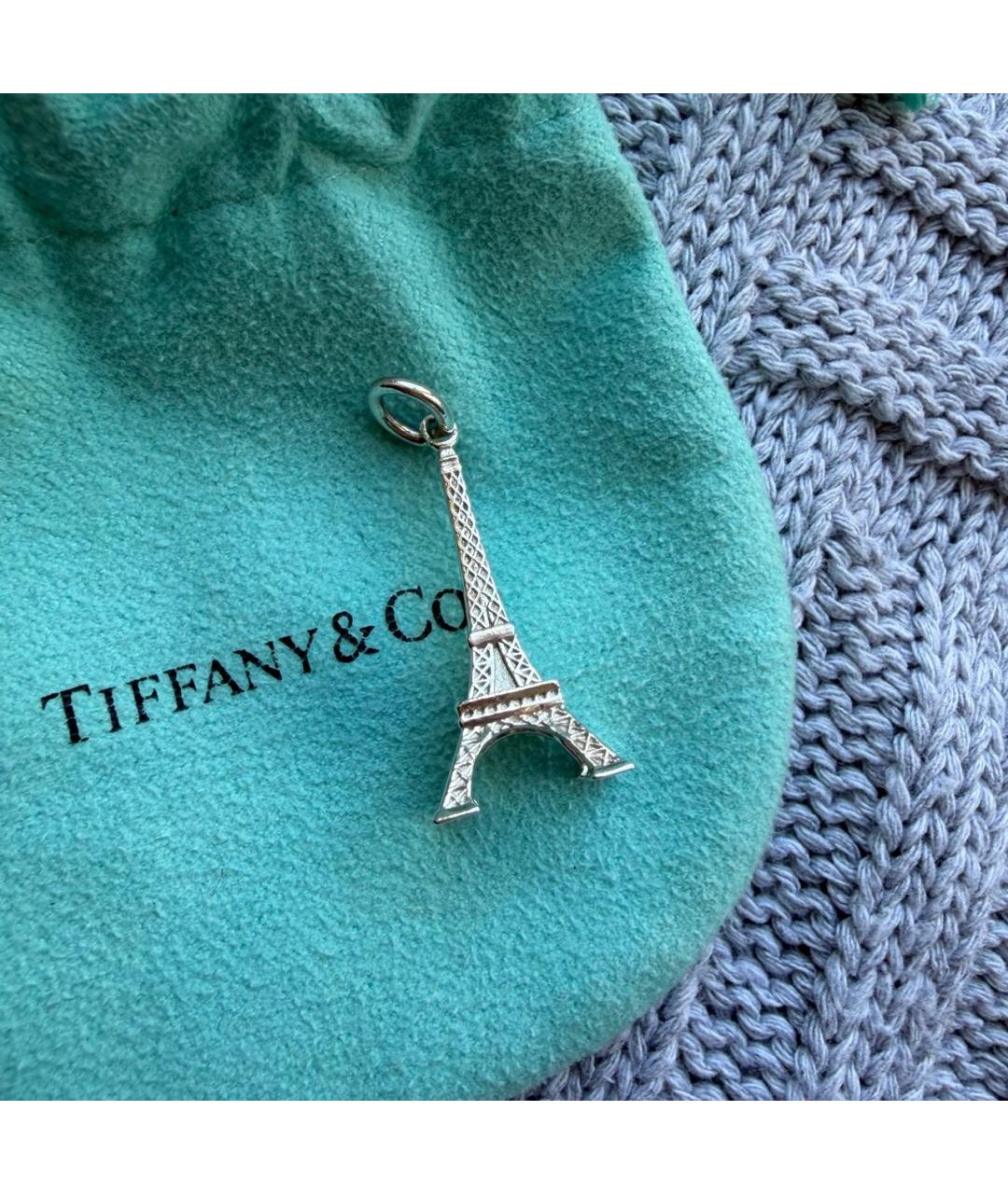 TIFFANY&CO Серебрянный серебряный кулон, фото 5