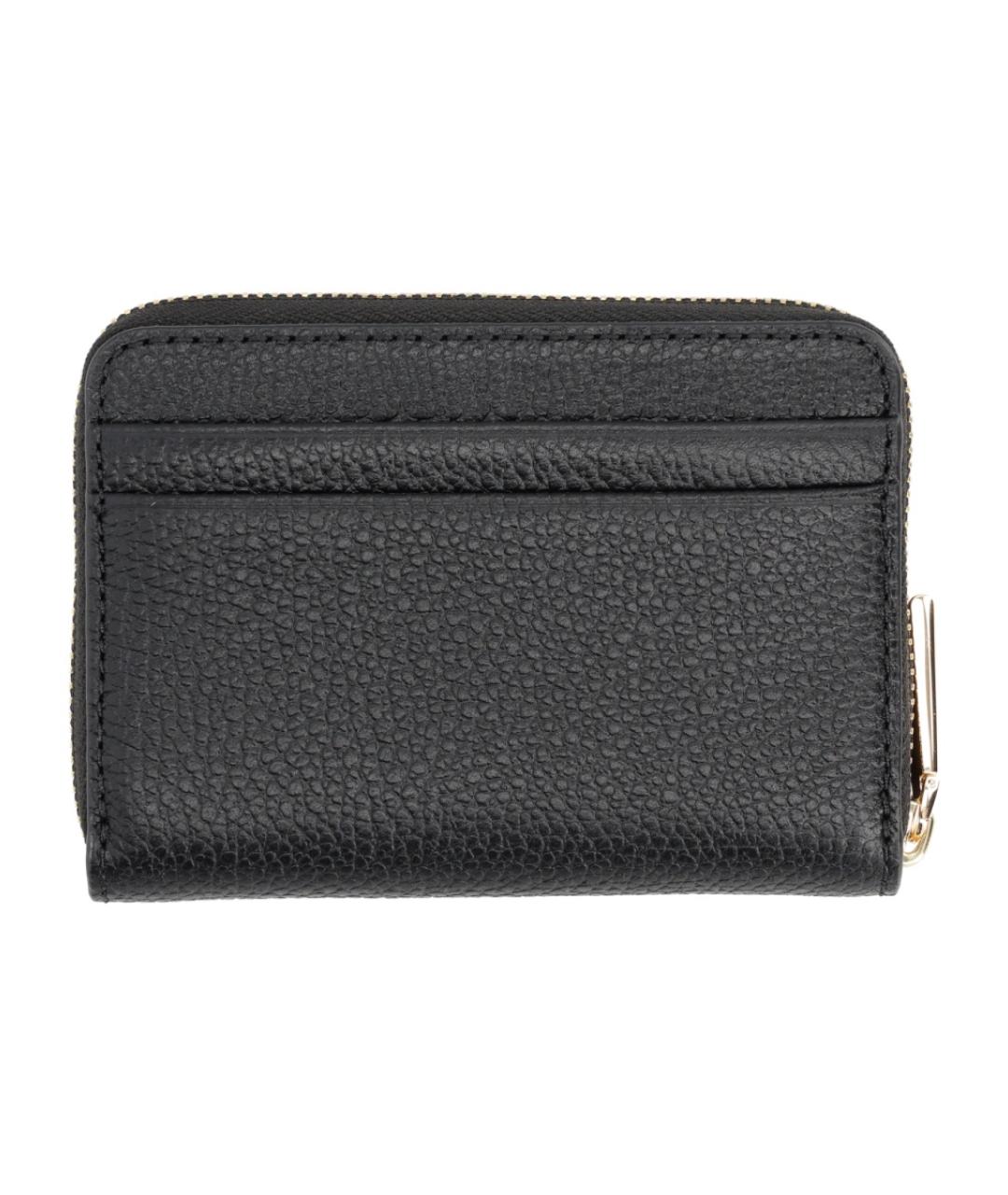 MICHAEL KORS Черный кожаный кошелек, фото 2