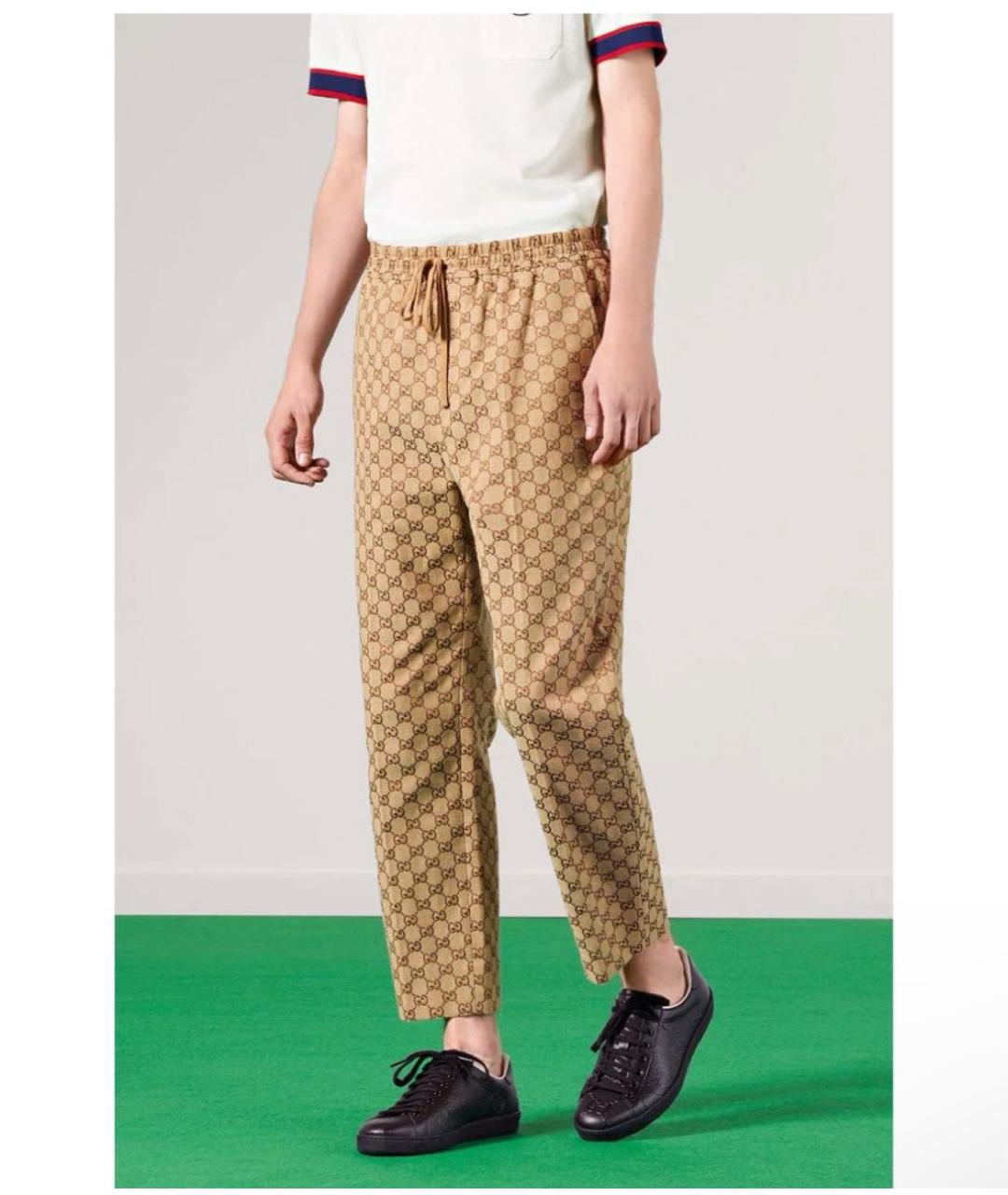 GUCCI Брюки чинос, фото 8