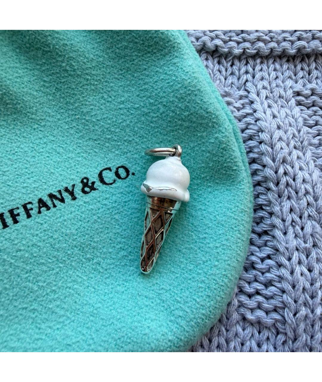 TIFFANY&CO Серебрянный серебряный кулон, фото 5