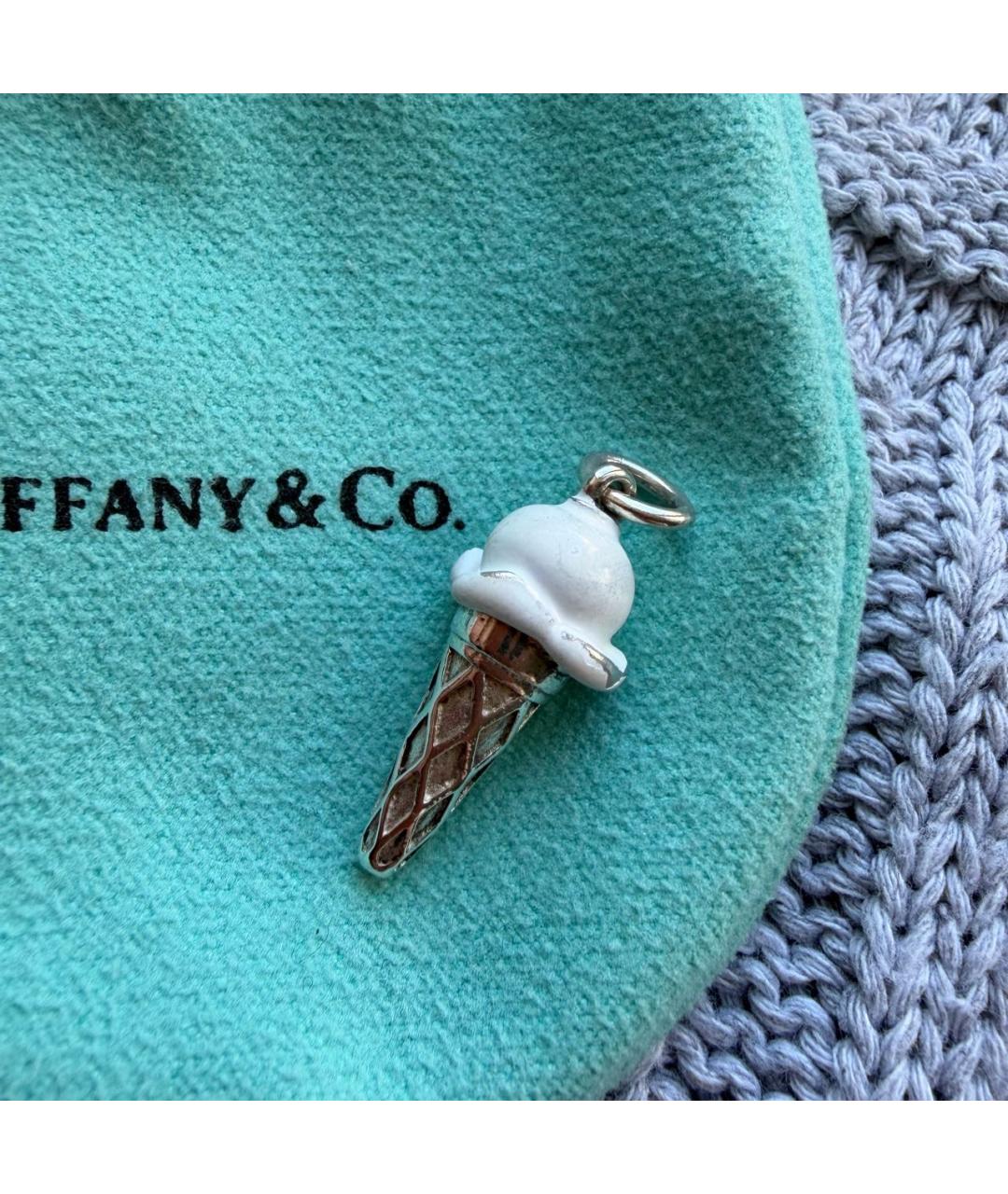 TIFFANY&CO Серебрянный серебряный кулон, фото 3