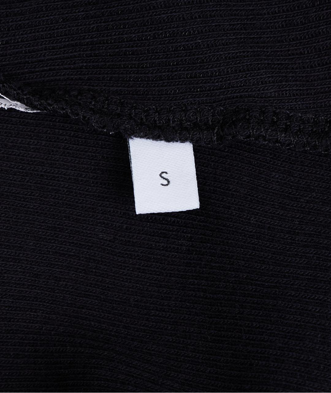 LOEWE Черная хлопковая майка, фото 5