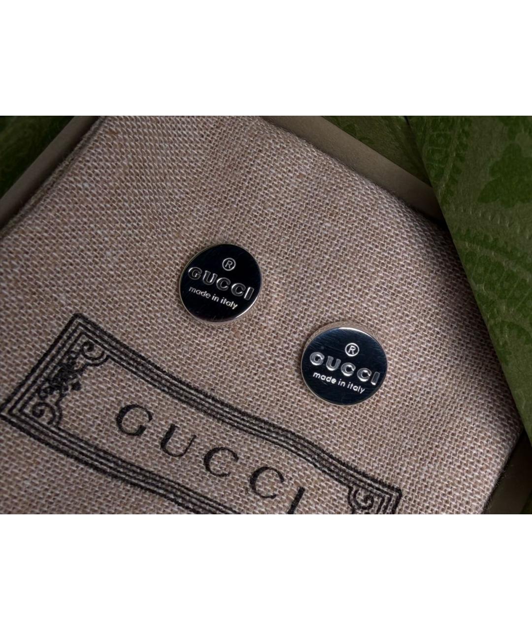 GUCCI Серебряные серебряные серьги, фото 5