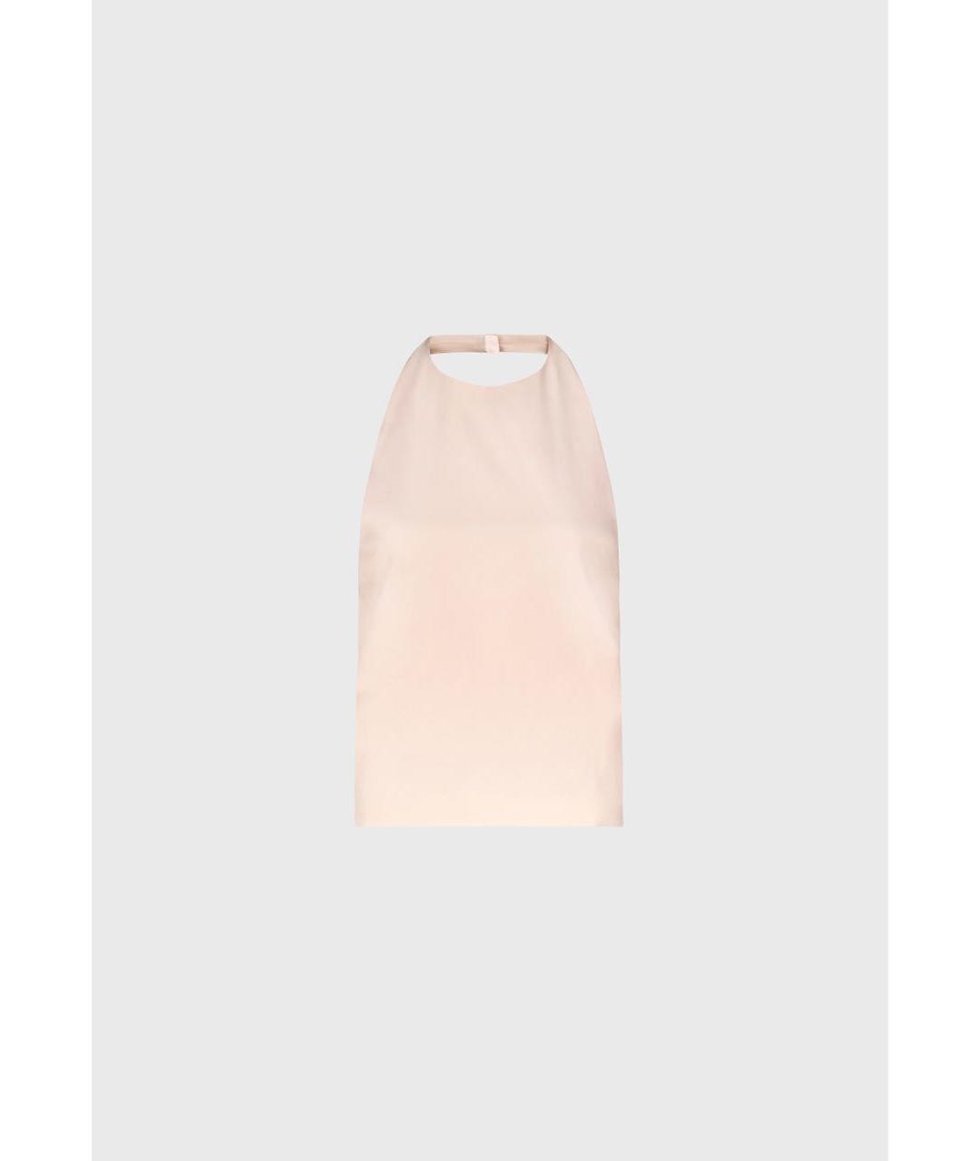 LOULOU DE SAISON Бежевая вискозная блузы, фото 6