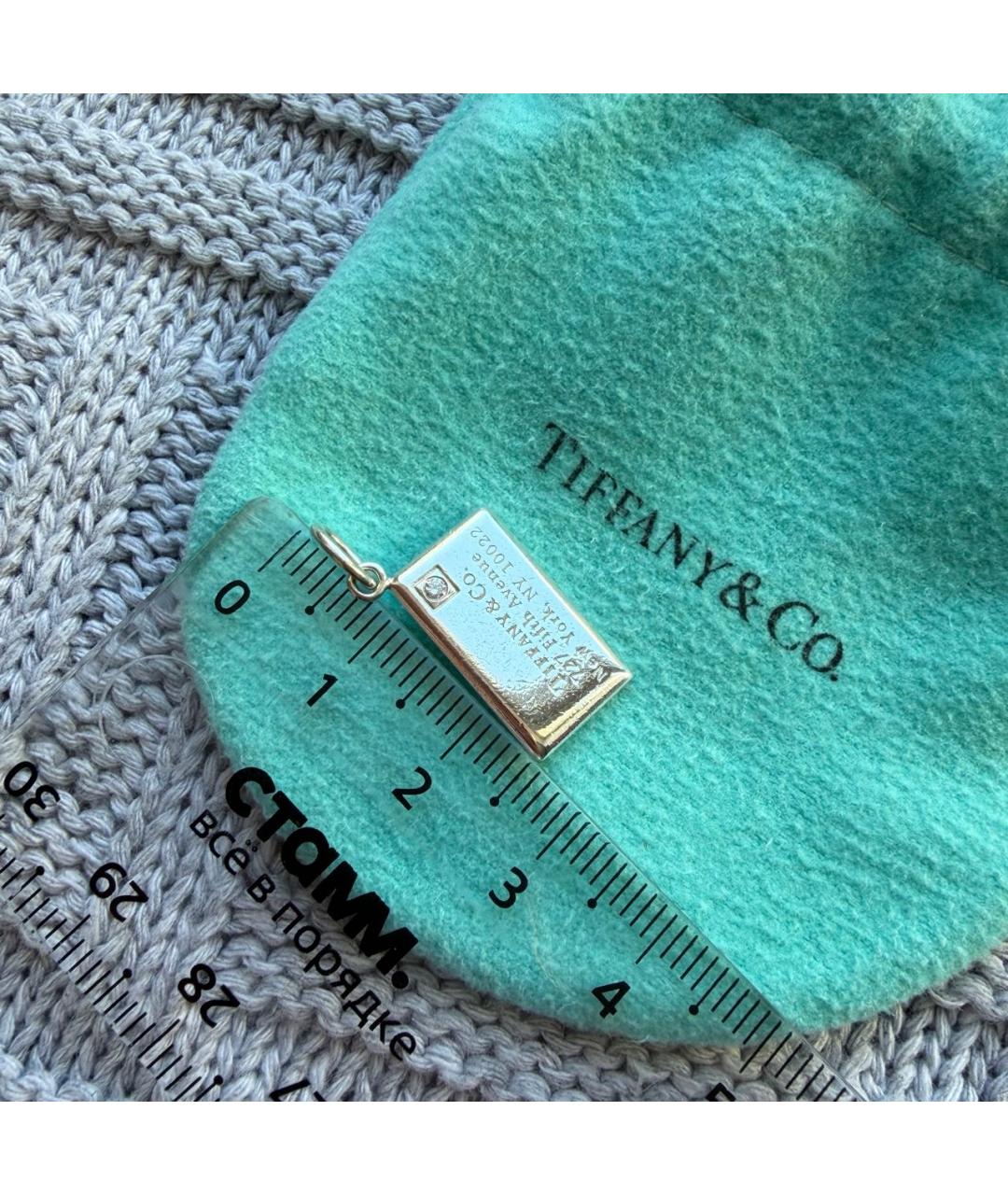 TIFFANY&CO Серебрянный серебряный кулон, фото 5