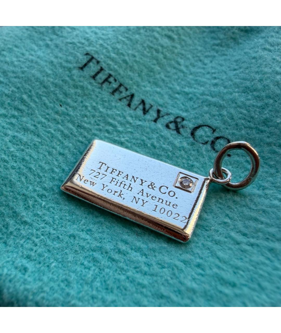 TIFFANY&CO Серебрянный серебряный кулон, фото 3