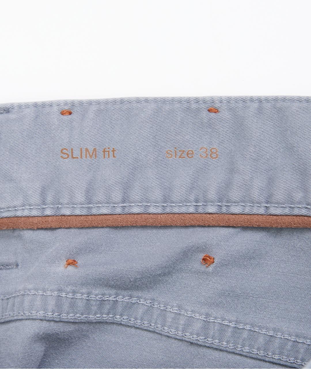 ZEGNA Серые хлопковые повседневные брюки, фото 4