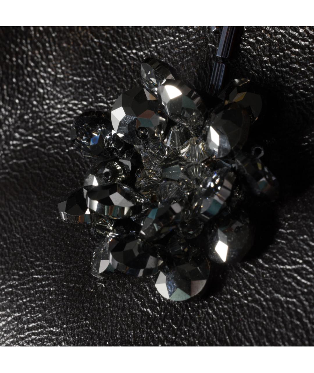 MIU MIU Черная кожаная сумка с короткими ручками, фото 6