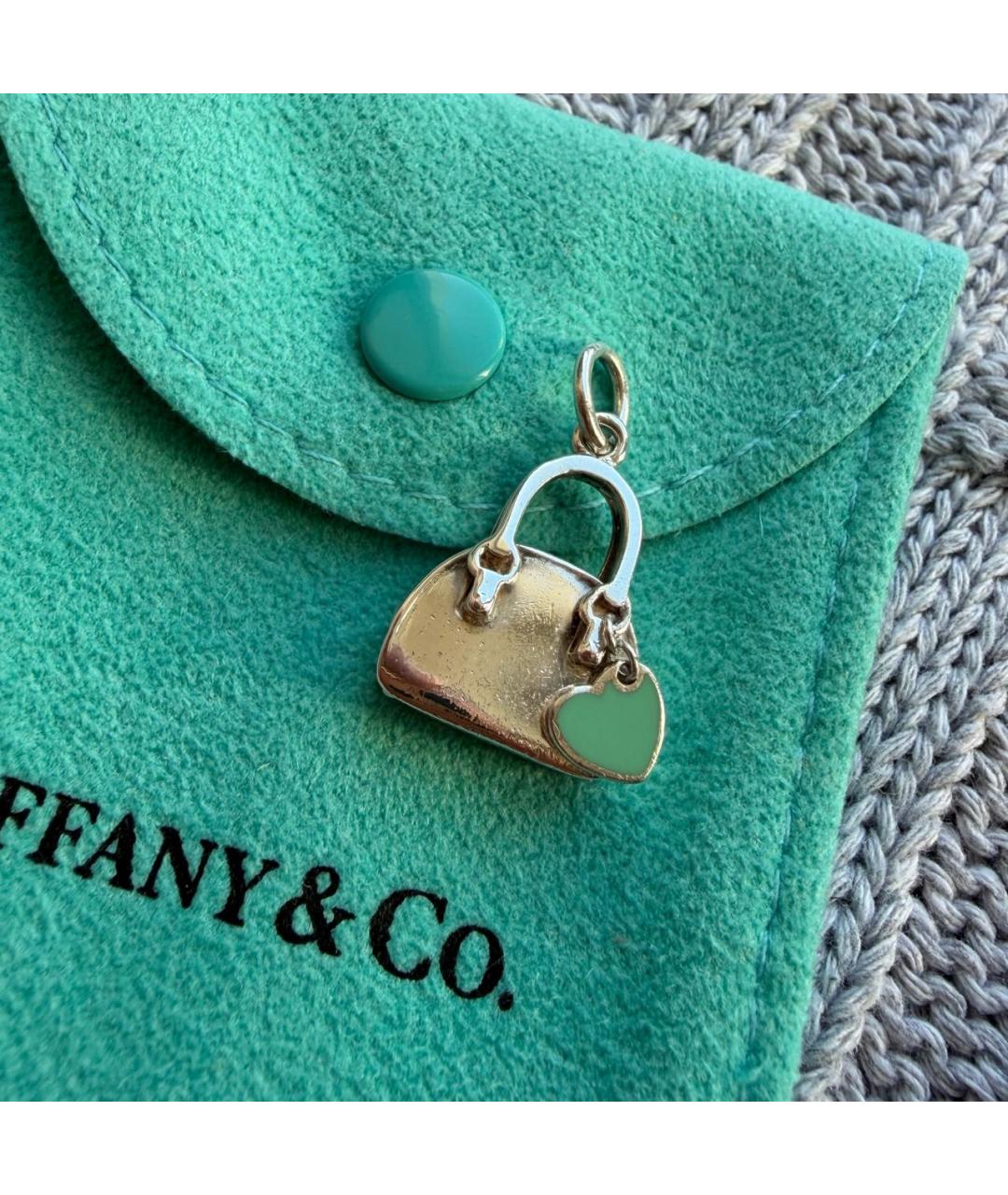 TIFFANY&CO Серебрянный серебряный кулон, фото 3