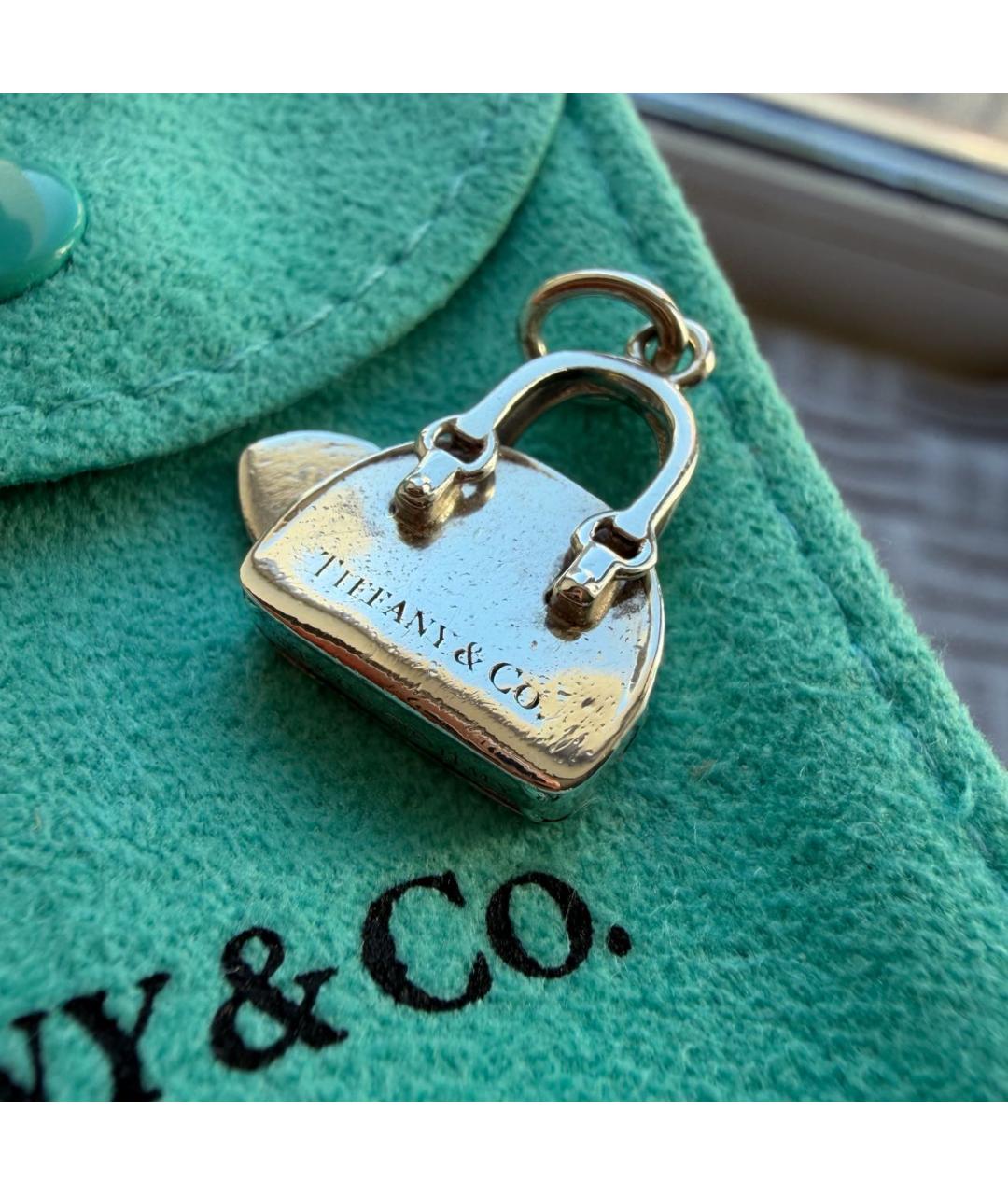 TIFFANY&CO Серебрянный серебряный кулон, фото 4