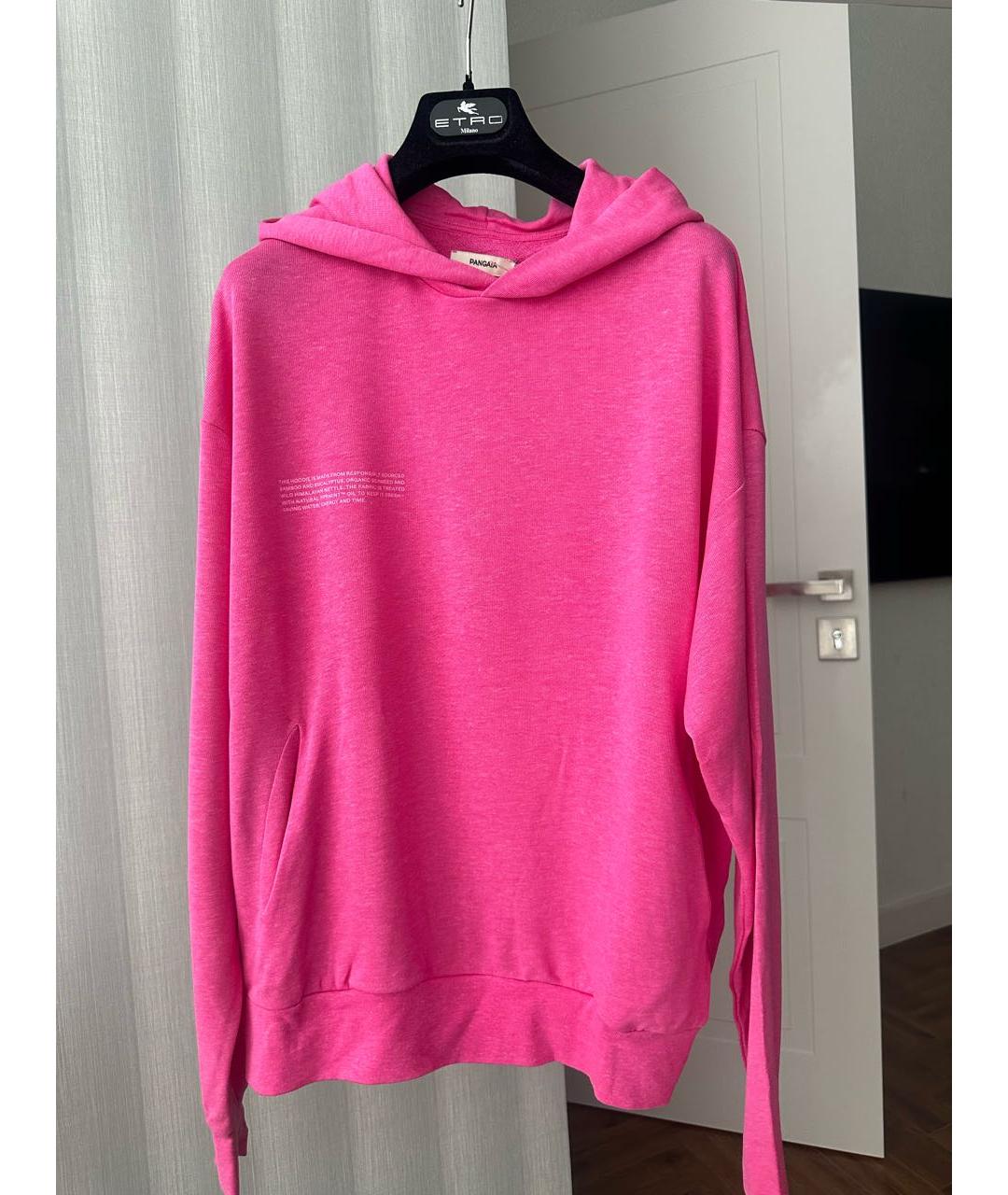 THE PANGAIA Розовый хлопковый костюм с брюками, фото 9