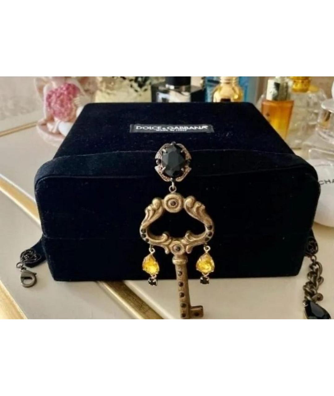 DOLCE&GABBANA Черный чокер, фото 2