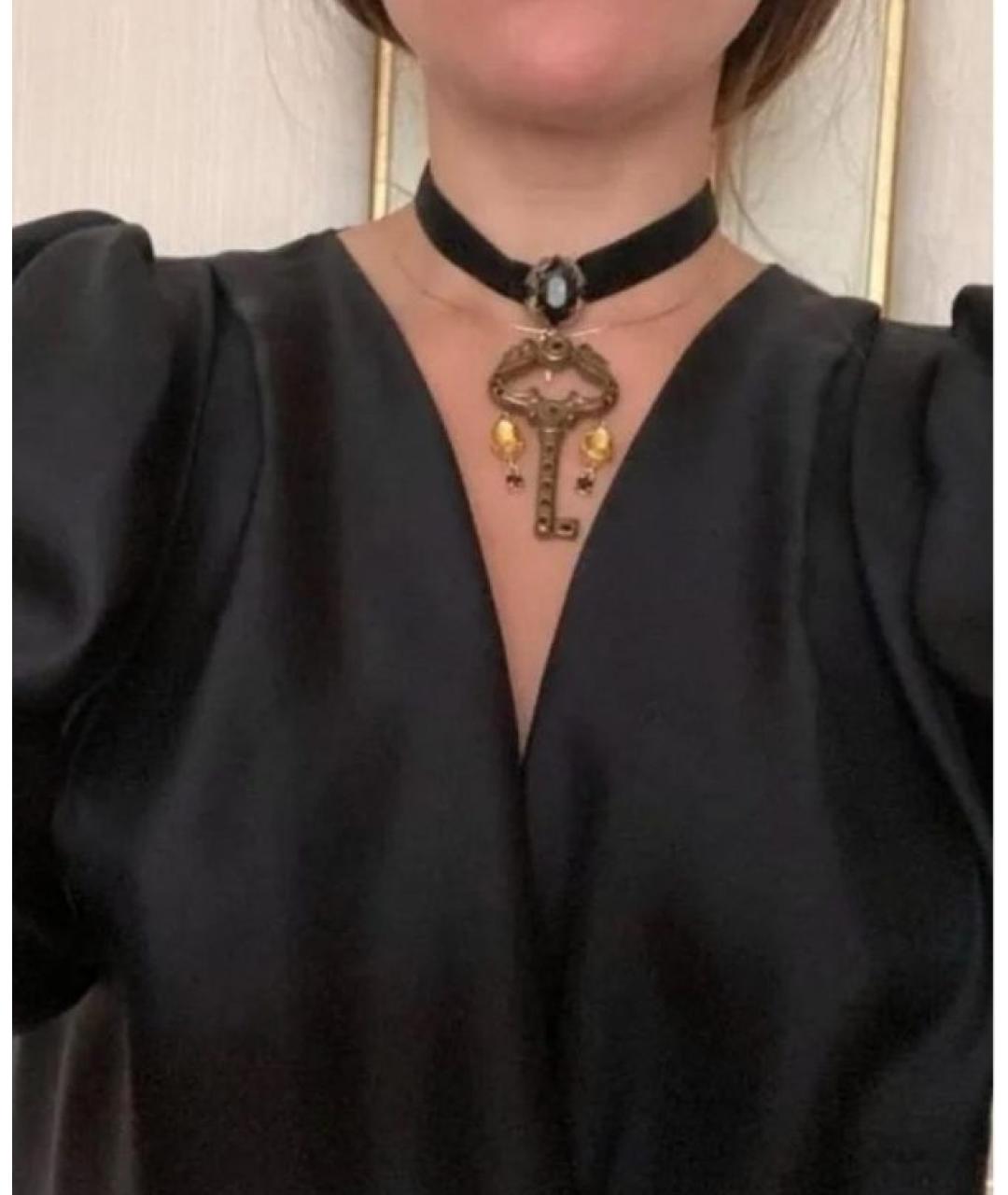 DOLCE&GABBANA Черный чокер, фото 5