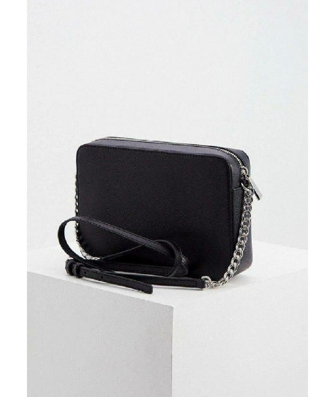 MICHAEL KORS Черная сумка через плечо из искусственной кожи, фото 2