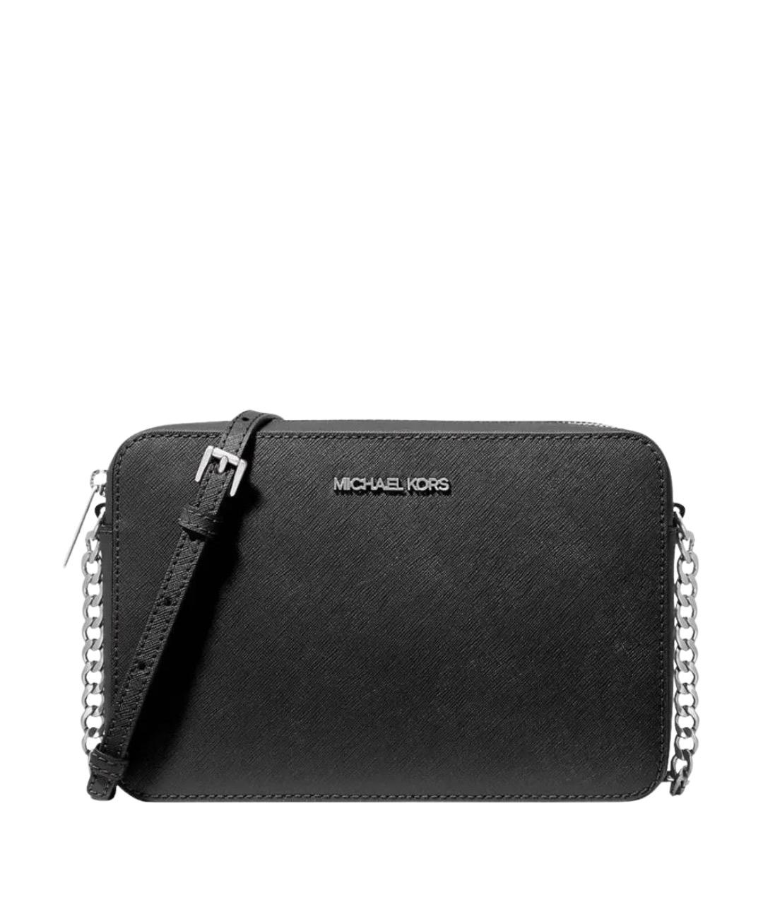 MICHAEL KORS Черная сумка через плечо из искусственной кожи, фото 1