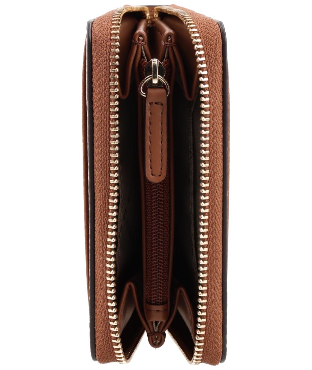 MICHAEL KORS Коричневый кожаный кошелек, фото 3