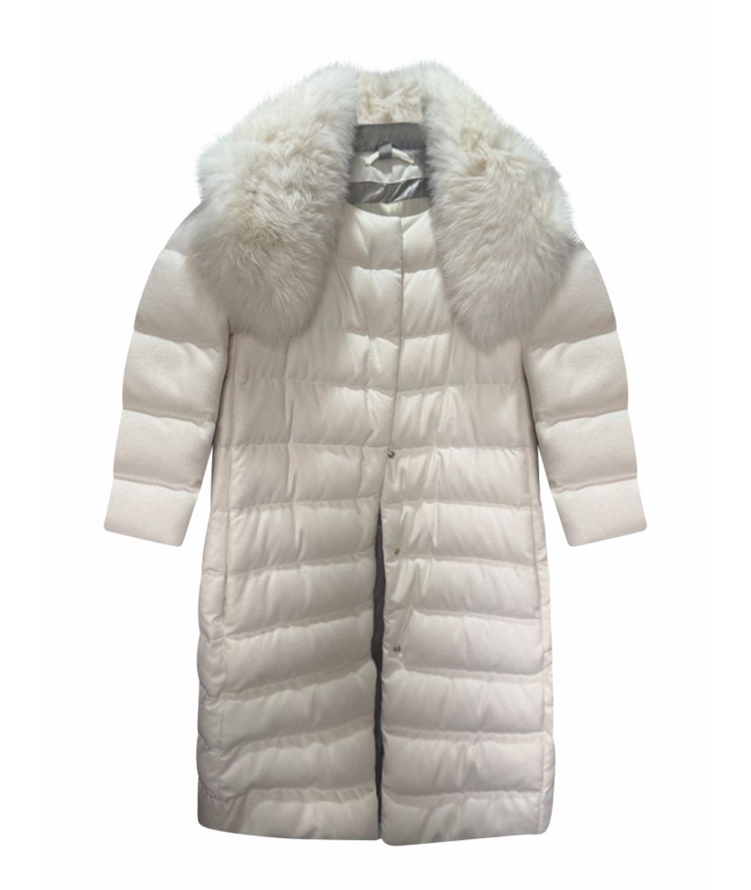 HERNO Бежевое кашемировое пальто, фото 1