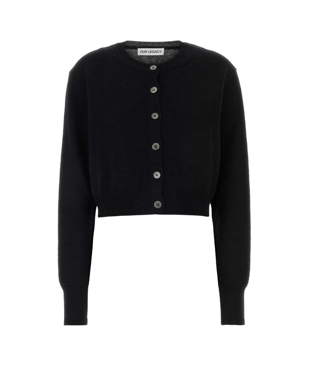 OUR LEGACY Черный кардиган, фото 1