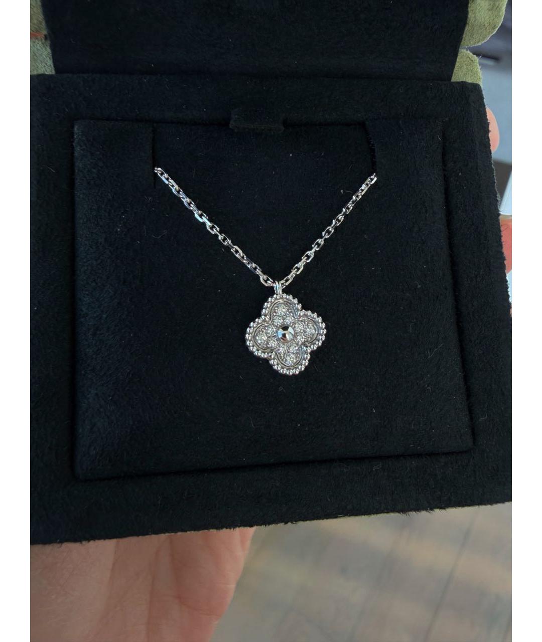 VAN CLEEF & ARPELS Белая подвеска из белого золота, фото 8