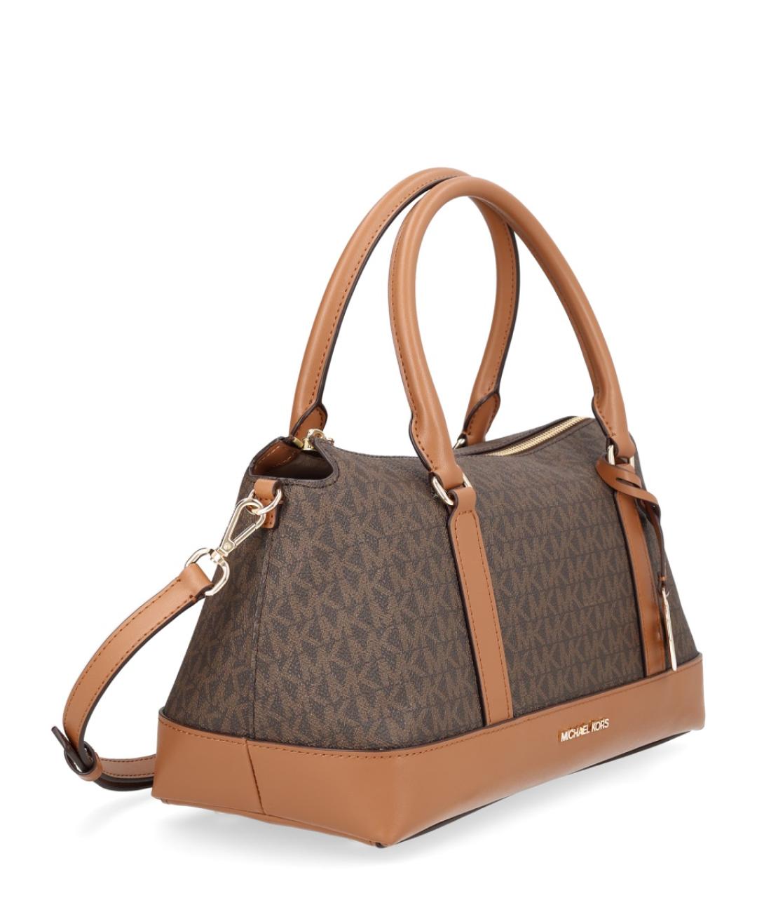 MICHAEL KORS Коричневая сумка тоут, фото 3