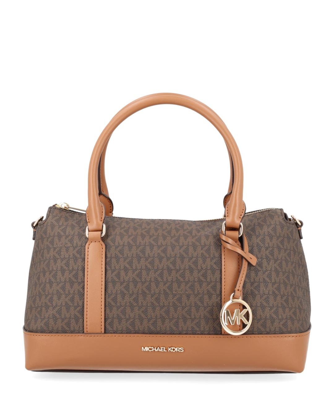 MICHAEL KORS Коричневая сумка тоут, фото 1