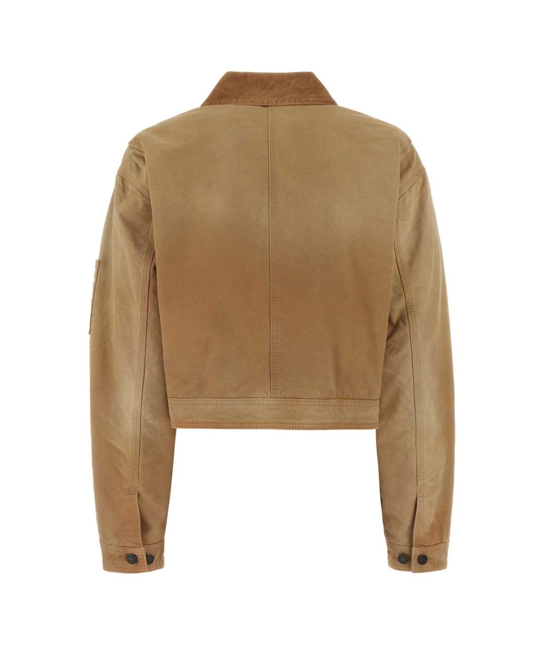 DSQUARED2 Бежевая хлопковая куртка, фото 2