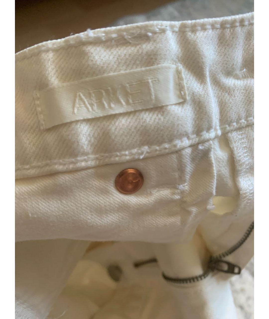 ARKET Бежевые деним шорты, фото 6