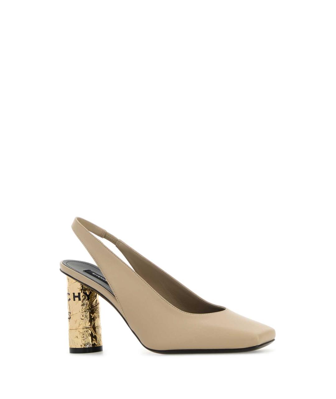 GIVENCHY Бежевые кожаные туфли, фото 2