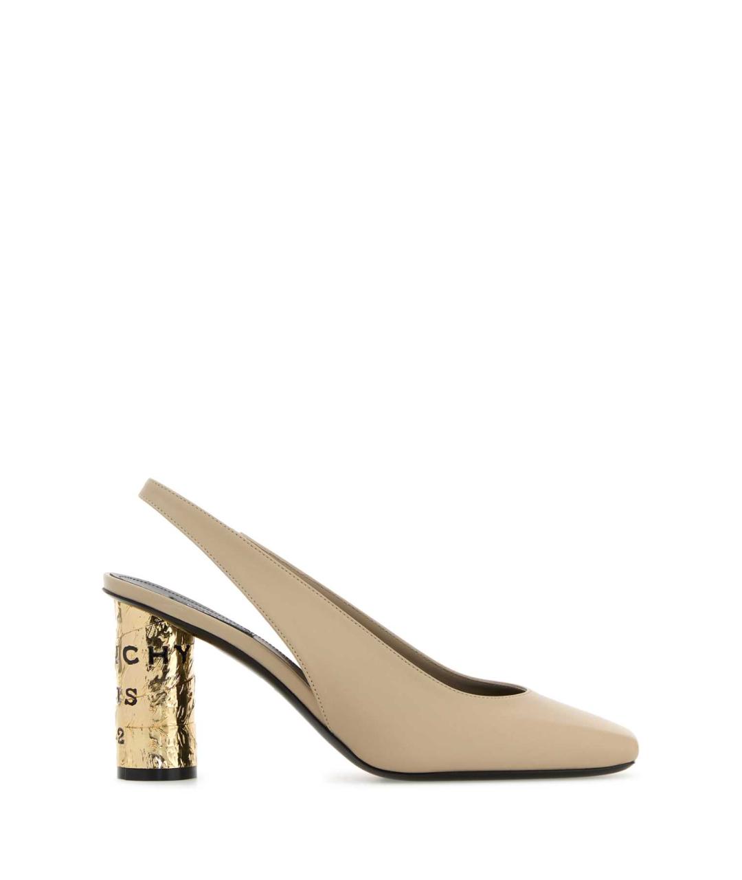 GIVENCHY Бежевые кожаные туфли, фото 1