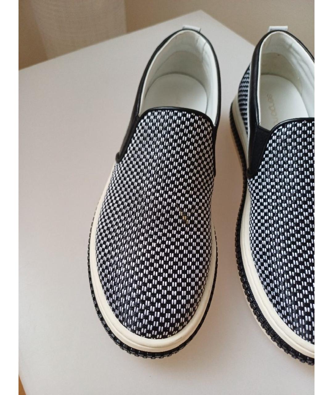 SERGIO ROSSI Мульти текстильные слипоны, фото 6