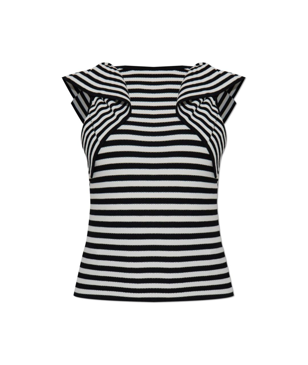 MAX MARA Черная вискозная майка, фото 1