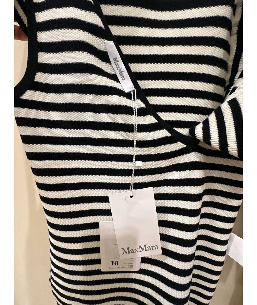 MAX MARA Черная вискозная майка, фото 4