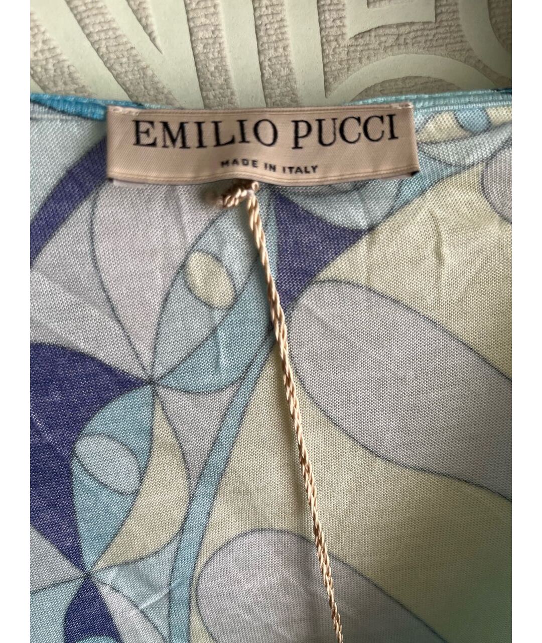 EMILIO PUCCI Мульти вискозная майка, фото 3