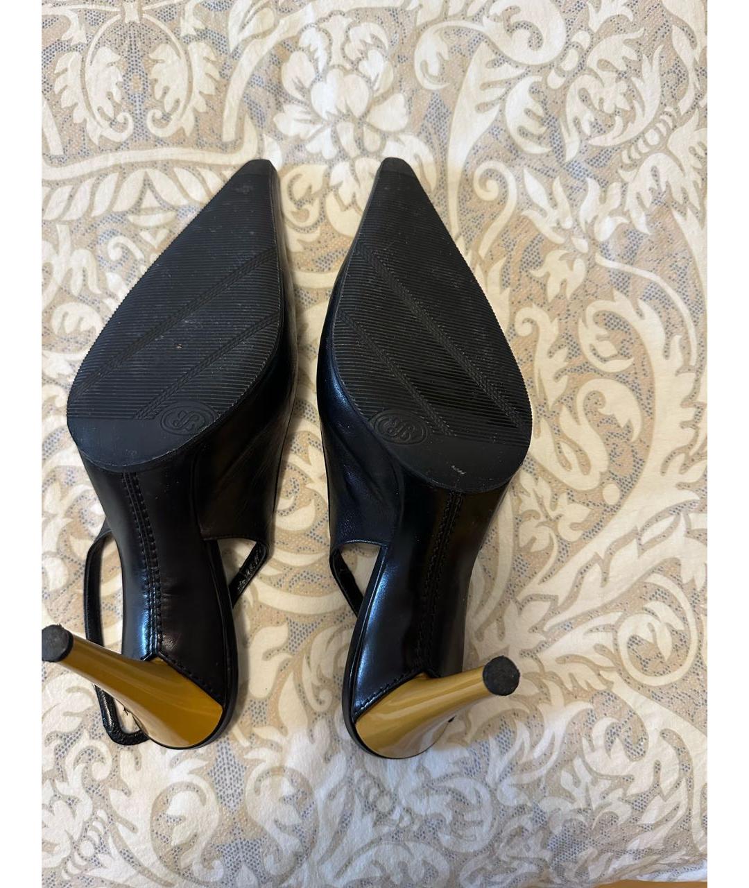 CASADEI Черные кожаные туфли, фото 3