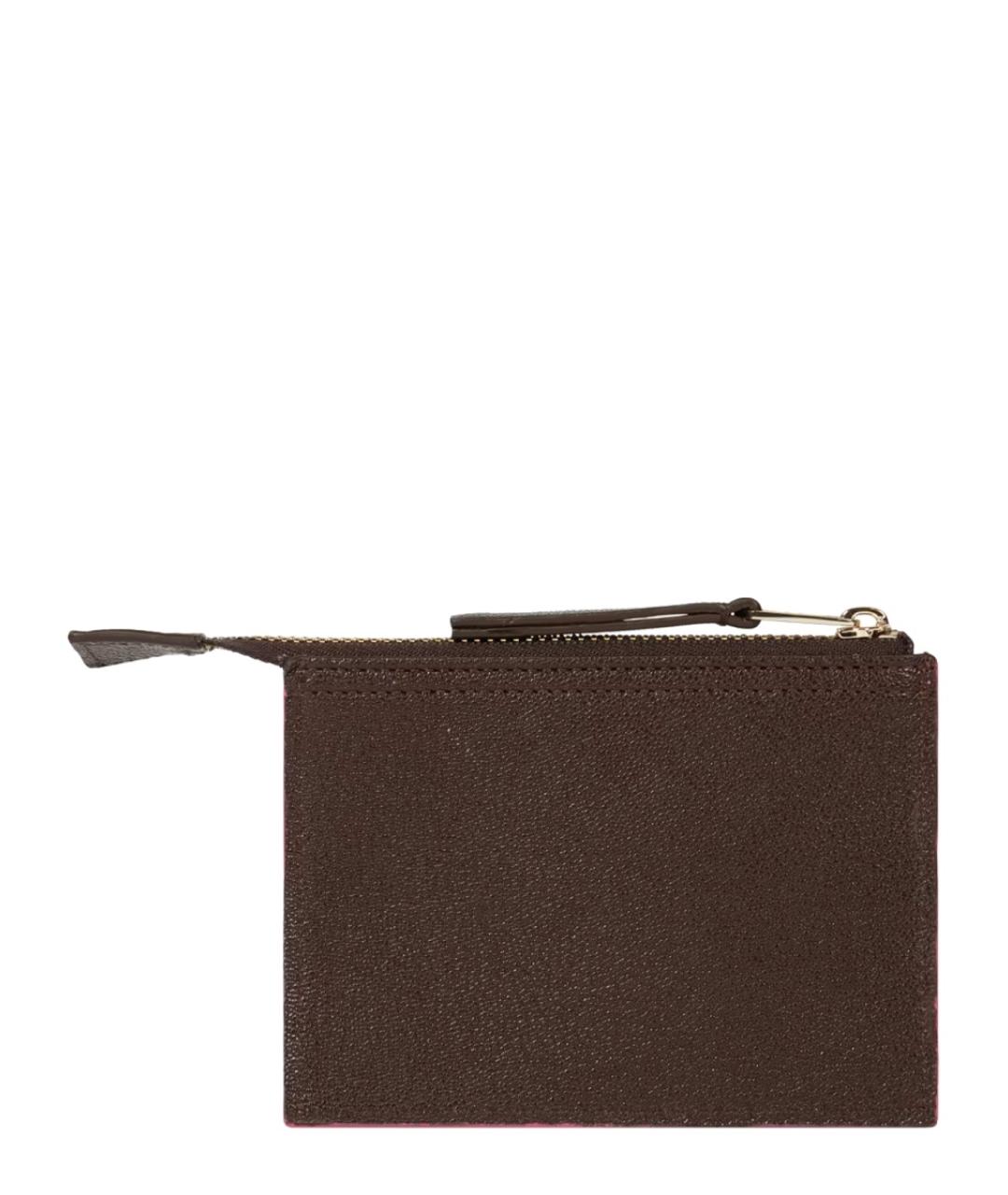 PAUL SMITH Оранжевый кожаный кошелек, фото 2