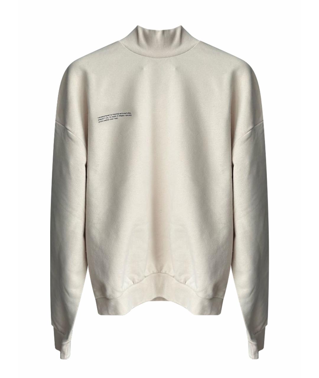 THE PANGAIA Бежевый хлопковый костюм с брюками, фото 1