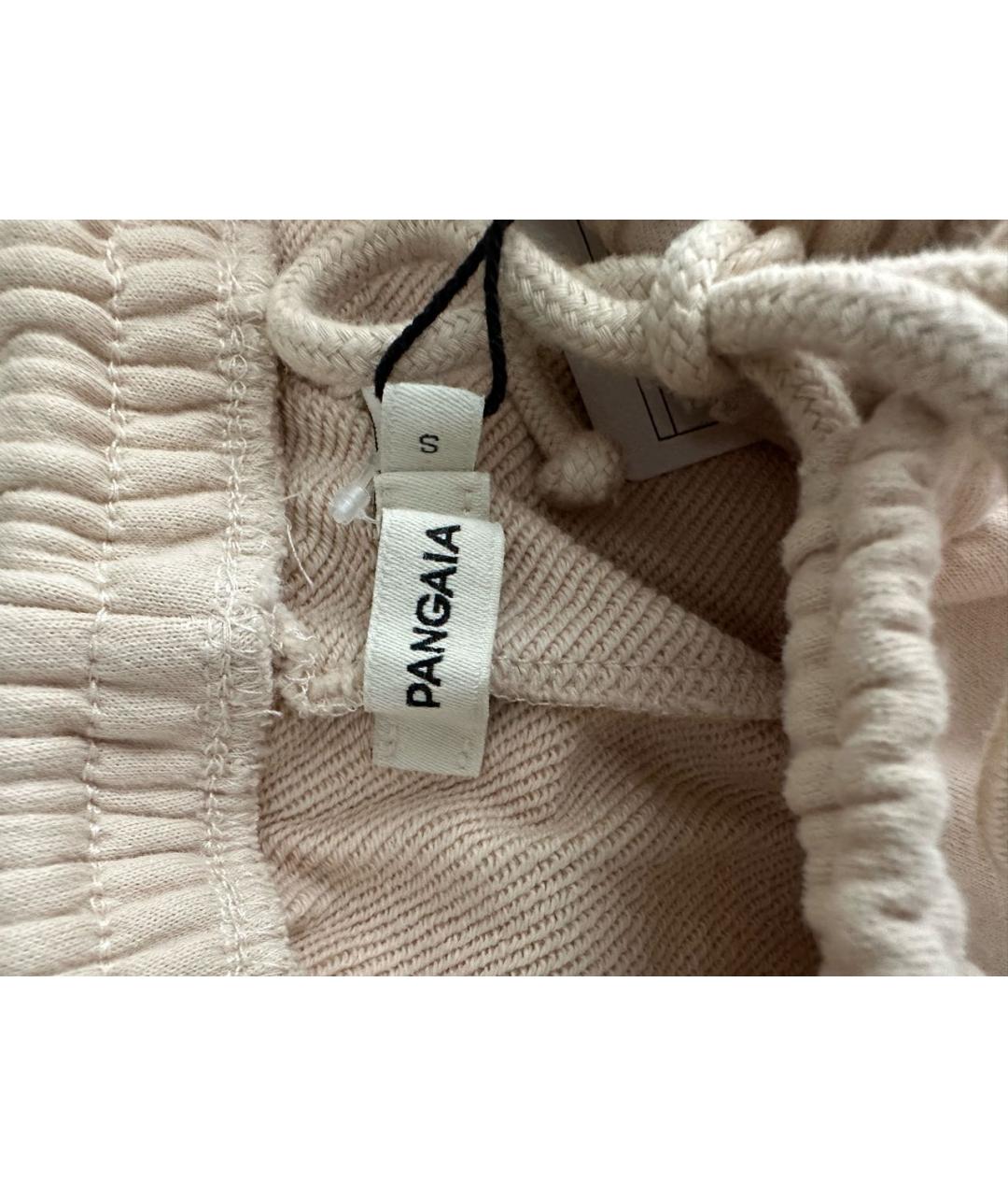 THE PANGAIA Бежевый хлопковый костюм с брюками, фото 3