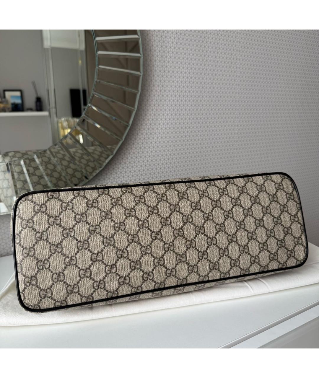 GUCCI Бежевая сумка тоут, фото 3