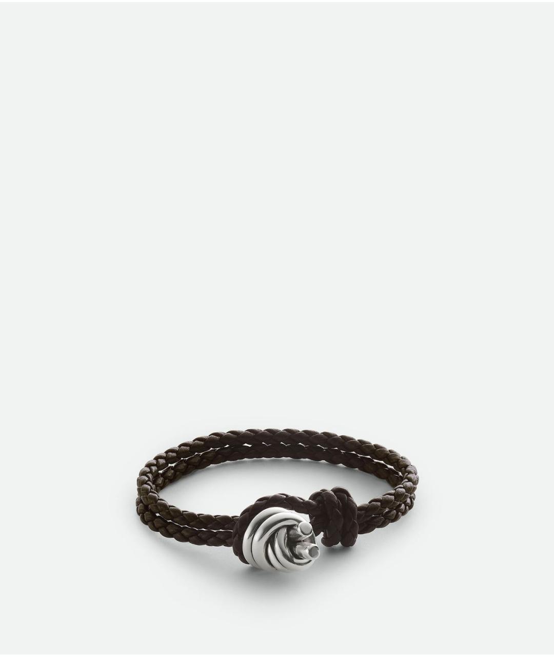 BOTTEGA VENETA Кожаный браслет, фото 4